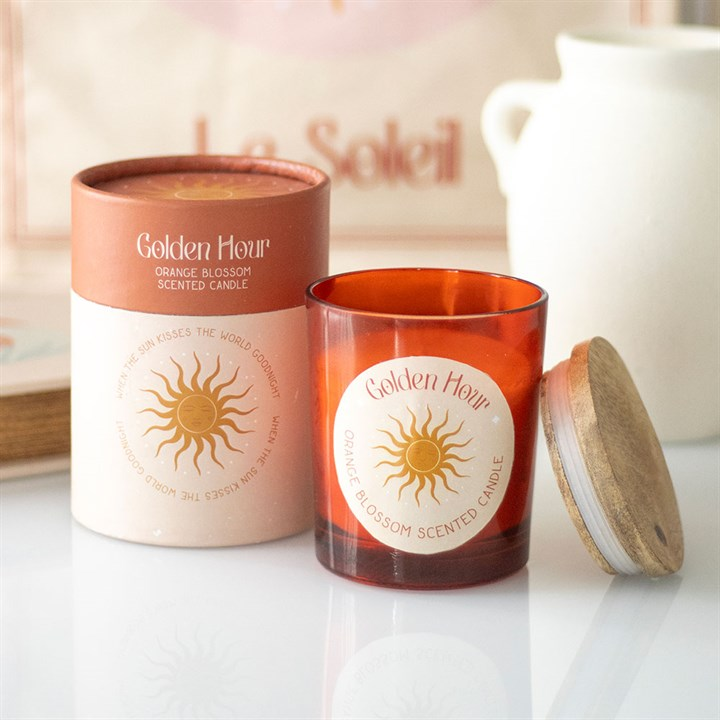 Golden Hour Orange Blossom Candle, image 1 of 5
