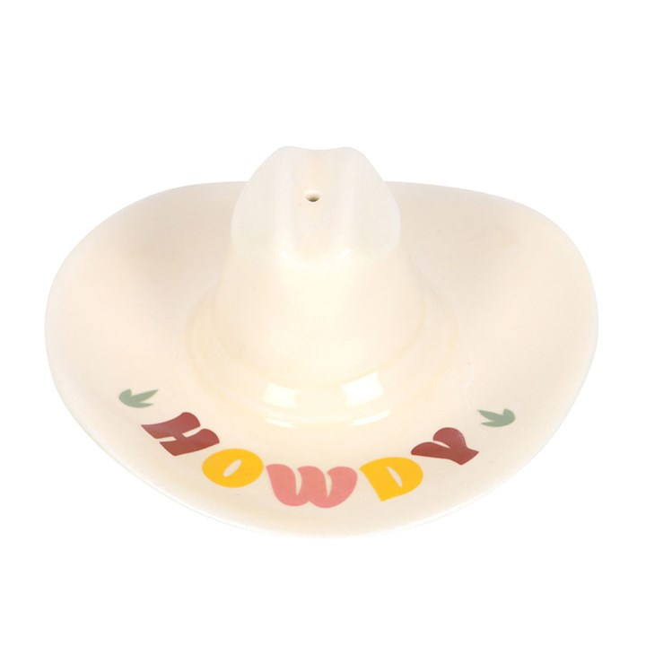 Howdy Cowboy Hat Incense Stick Holder, image 3 of 6