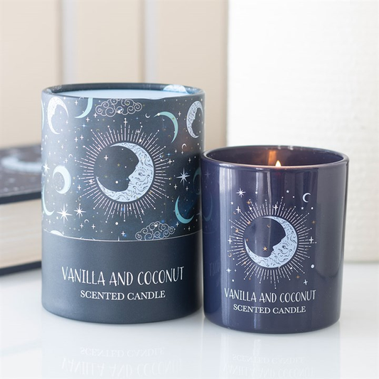 Blue Moon Vanilla & Coconut Candle, image 1 of 5