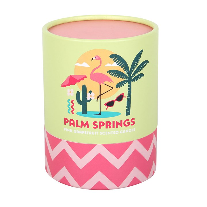 Palm Springs Pink Grapefruit Scented Candle, image 5 of 6