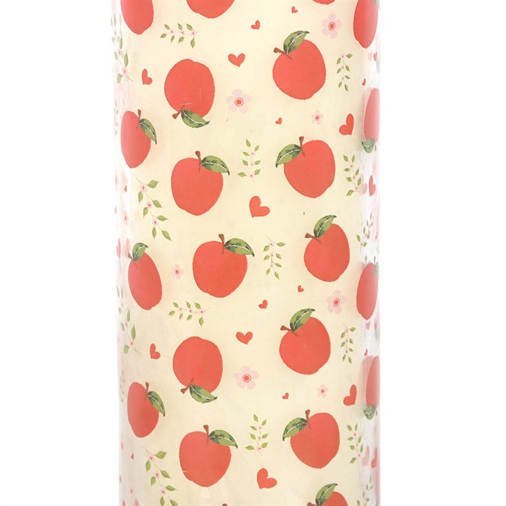 Apple Print Apple Pie Tube Candle, image 4 of 5