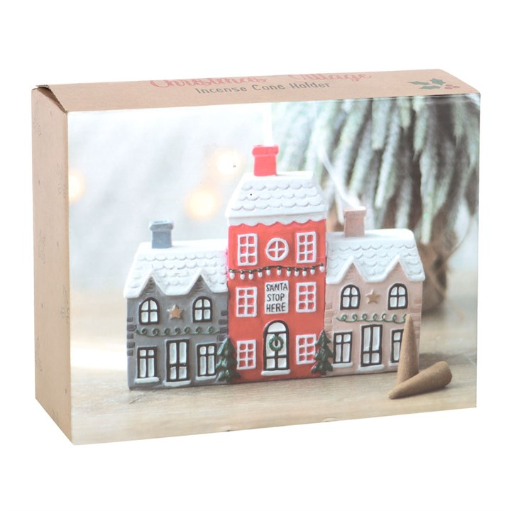 Christmas Village Incense Cone Holder, image 5 of 6