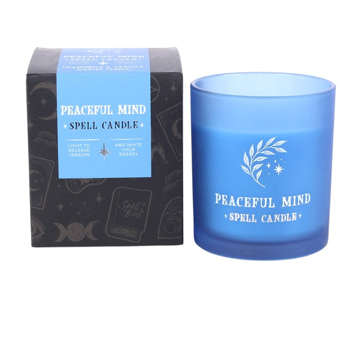 Peaceful Mind Chamomile & Vanilla Scented Candle, image 3 of 6