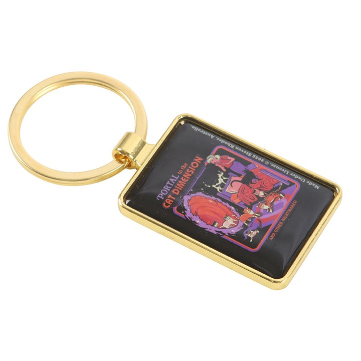 The Cat Dimension Keyring by Steven Rhodes, image 4 of 6