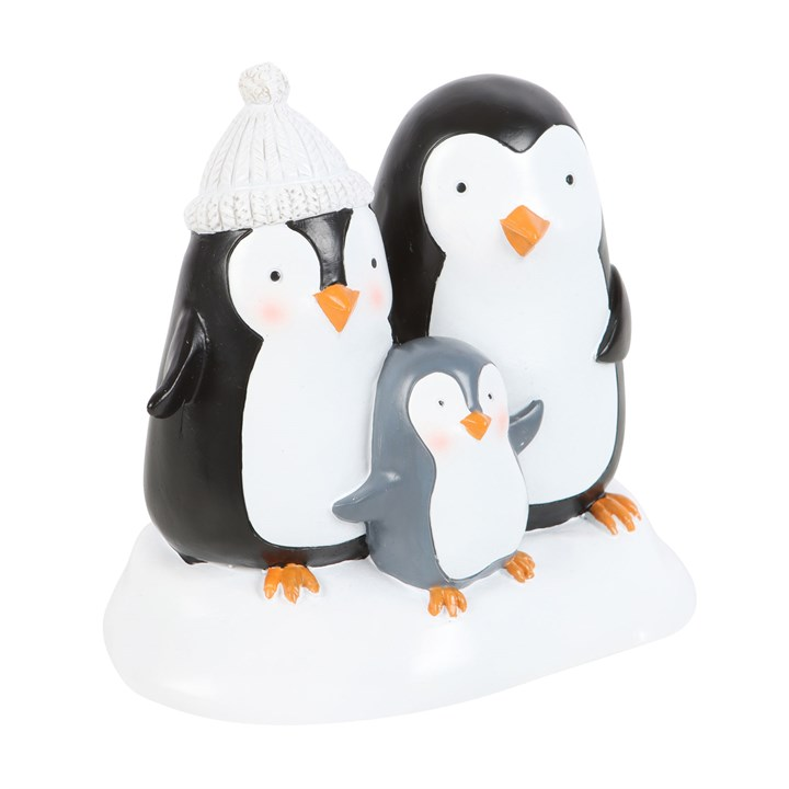 Penguin Family Resin Ornament, image 2 of 5