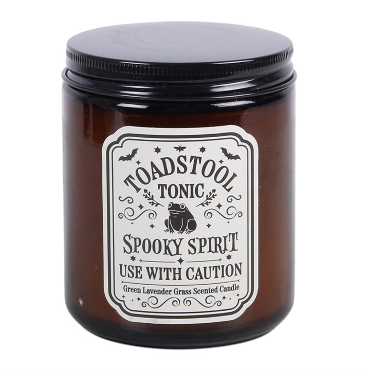 Toadstool Tonic Lavender Grass Candle, image 2 of 5