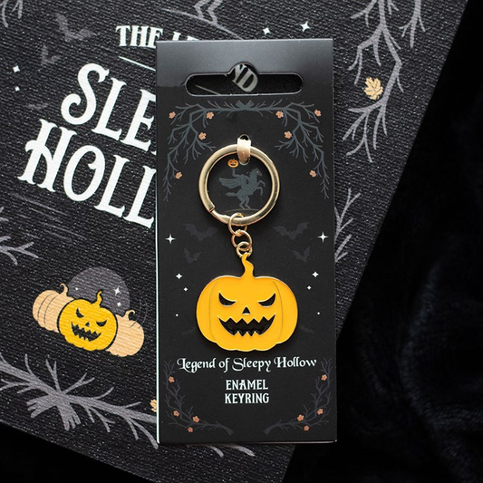 The Legend of Sleepy Hollow Pumpkin Keyring, image 1 of 6