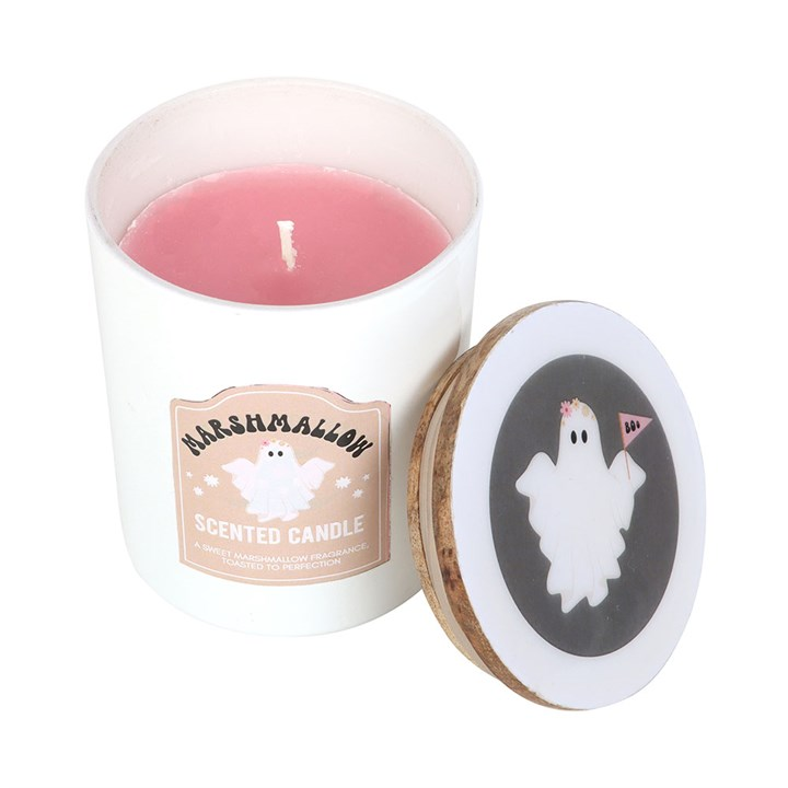 Ghost Toasted Marshmallow Candle, image 3 of 3