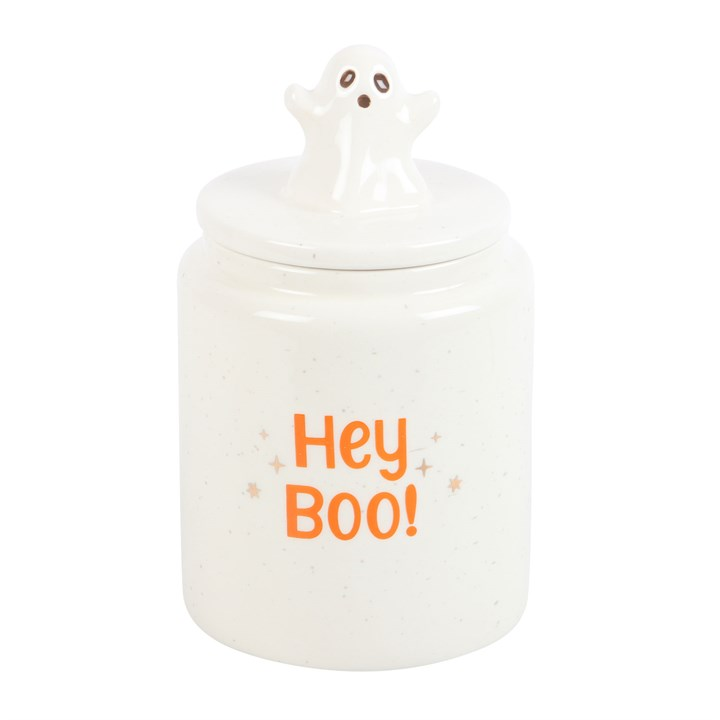 Hey Boo Ghost Storage Jar, image 2 of 6