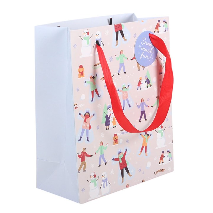 Snow Much Fun Print Gift Bag, image 3 of 6