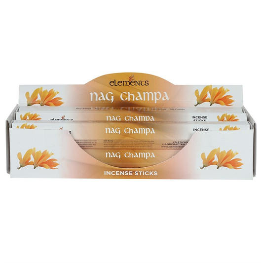 Set of 6 Packets of Elements Nag Champa Incense Sticks, image 1 of 2