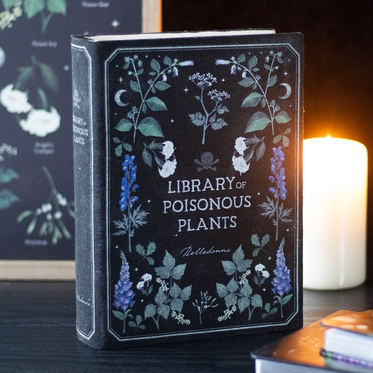 Library of Poisonous Plants Book Shaped Storage Box, image 1 of 5