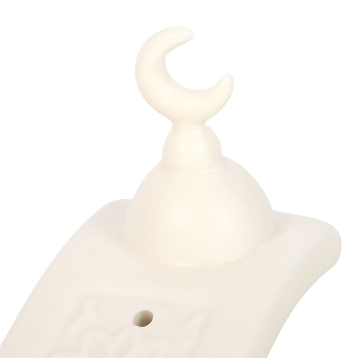 Geometric Crescent Moon Incense Ash Catcher, image 5 of 6