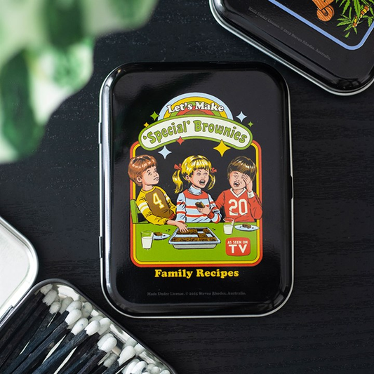 Let's Make Brownies Stash Tin by Steven Rhodes, image 1 of 6