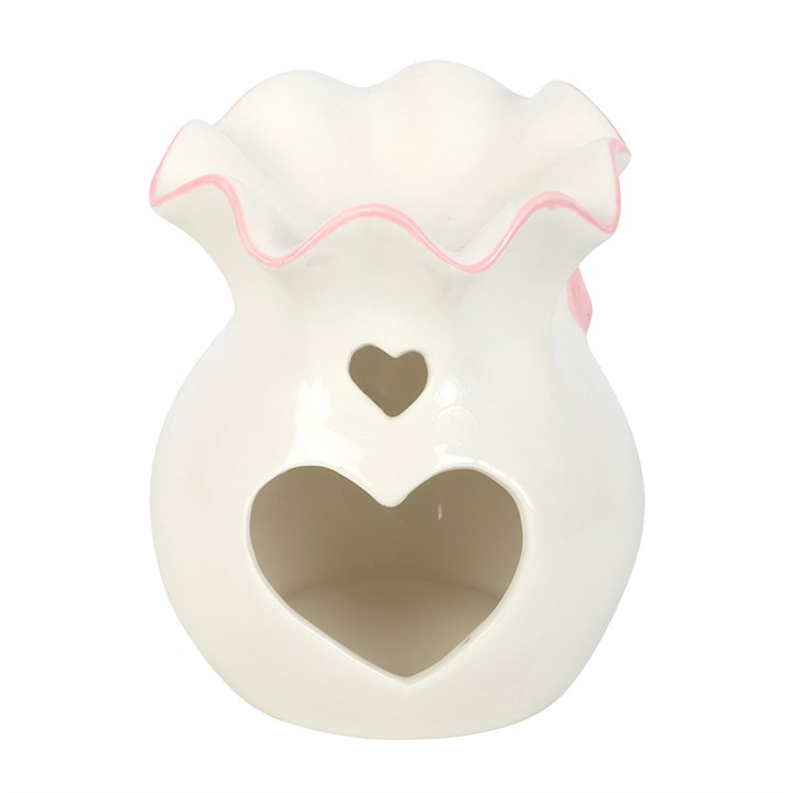 White and Pink Bow Oil Burner, image 4 of 5