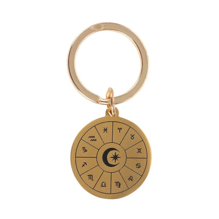 Astrology Wheel Keyring, image 3 of 5