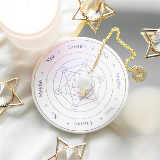Opalite Pendulum Divination Kit, image 1 of 6