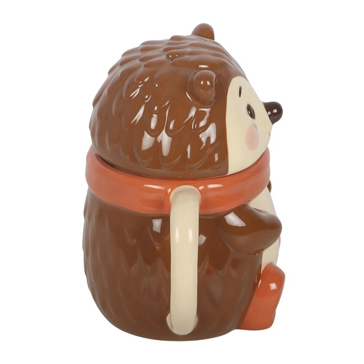 Hazel Hedgehog Lidded Mug, image 5 of 6