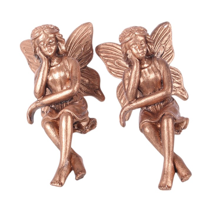 Set of 2 Fairy Pot Hanger Ornaments, image 3 of 5