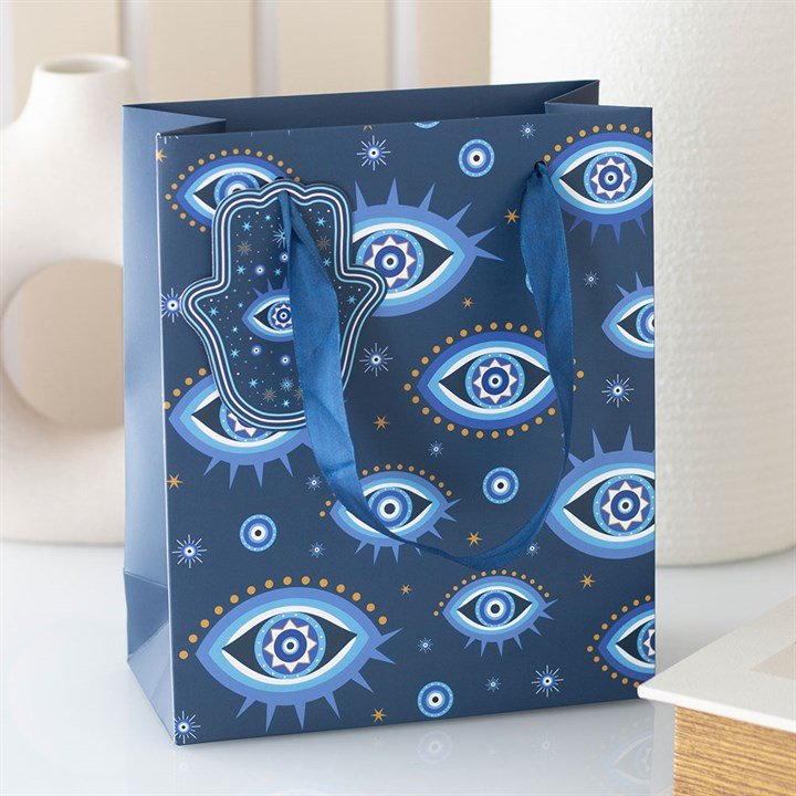 Medium All Seeing Eye Print Gift Bag, image 1 of 4