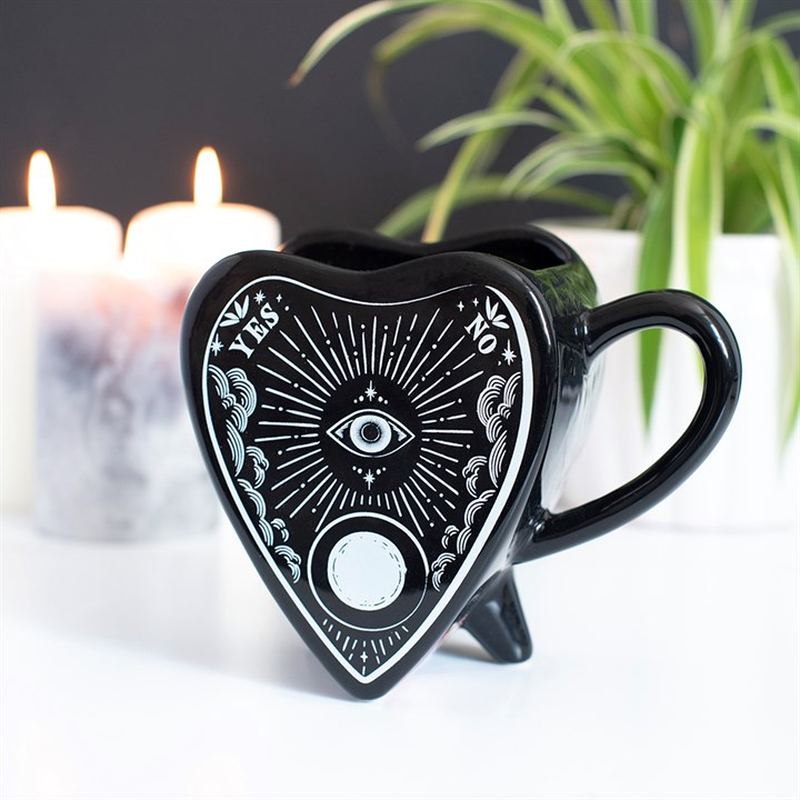 Black Planchette Mug, image 1 of 5