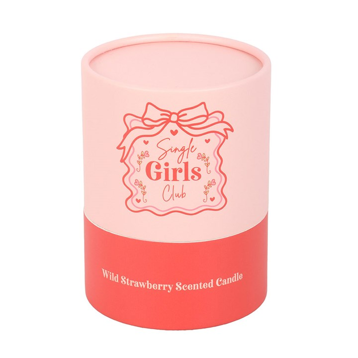 Single Girls Club Wild Strawberry Candle, image 4 of 5