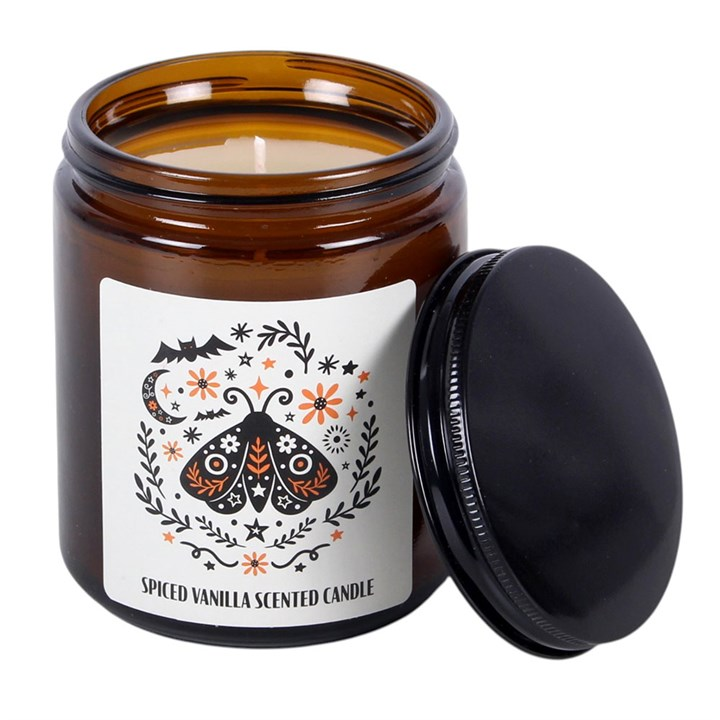 Frightful Folk Moth Spiced Vanilla Scented Candle, image 4 of 6