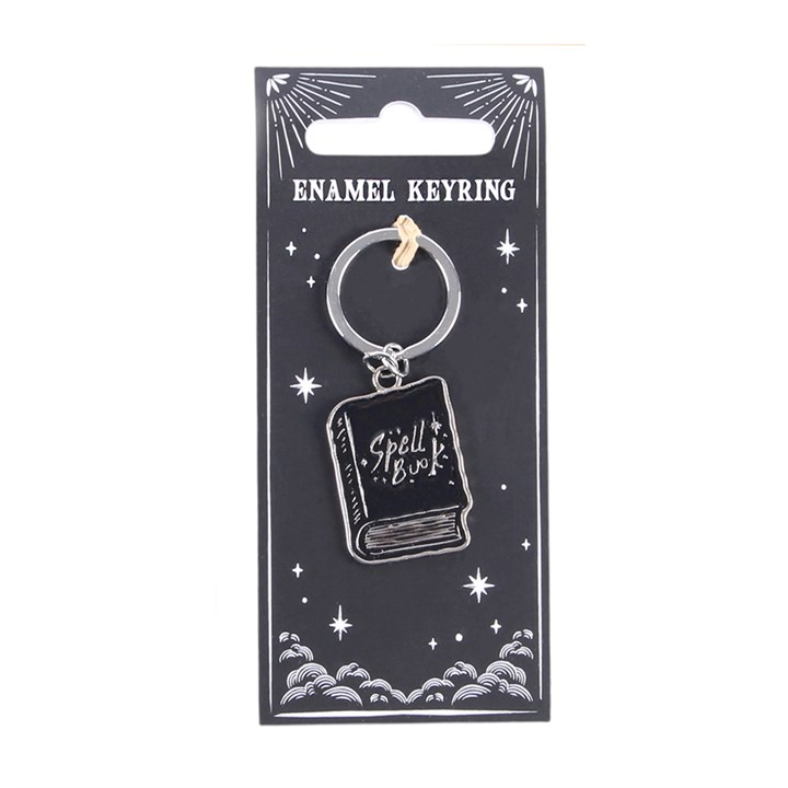 Black Spell Book Keyring, image 3 of 5