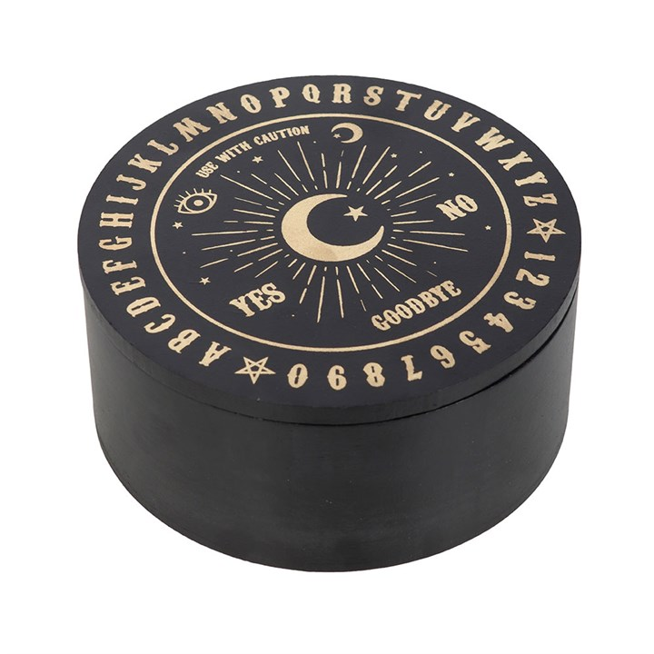 Black Talking Board Jewellery Box, image 4 of 6