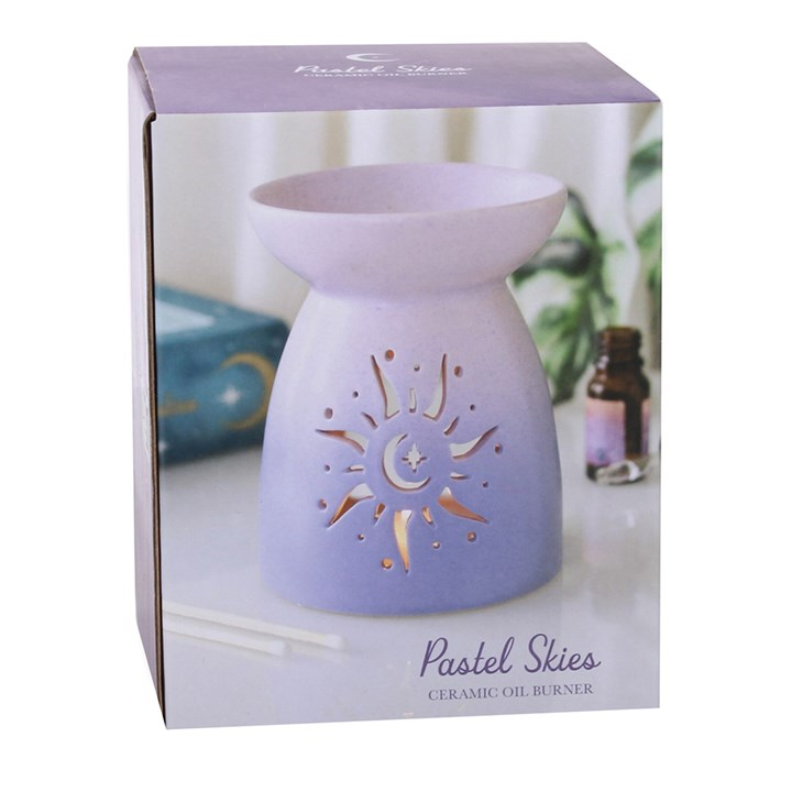 Purple Sun Cut Out Oil Burner, image 6 of 6