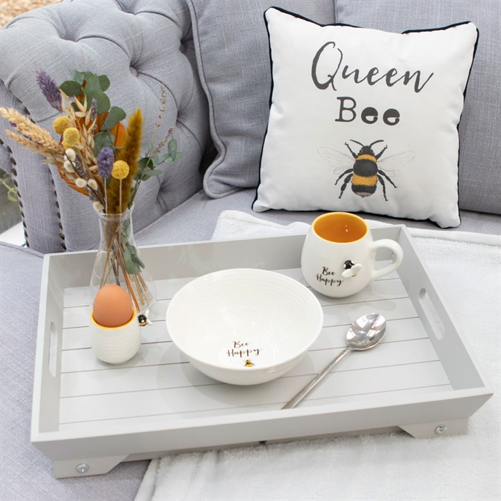 Bee Happy Ceramic Bowl, image 5 of 5