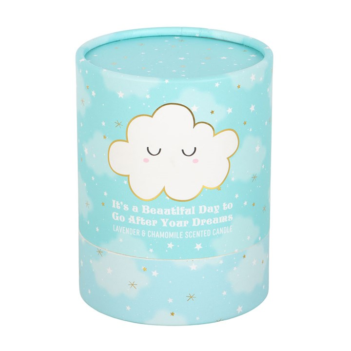 Cloud Print Lavender & Chamomile Candle, image 5 of 6