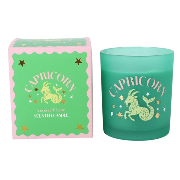 Zodiac Zest Capricorn Coconut & Lime Candle, image 3 of 5