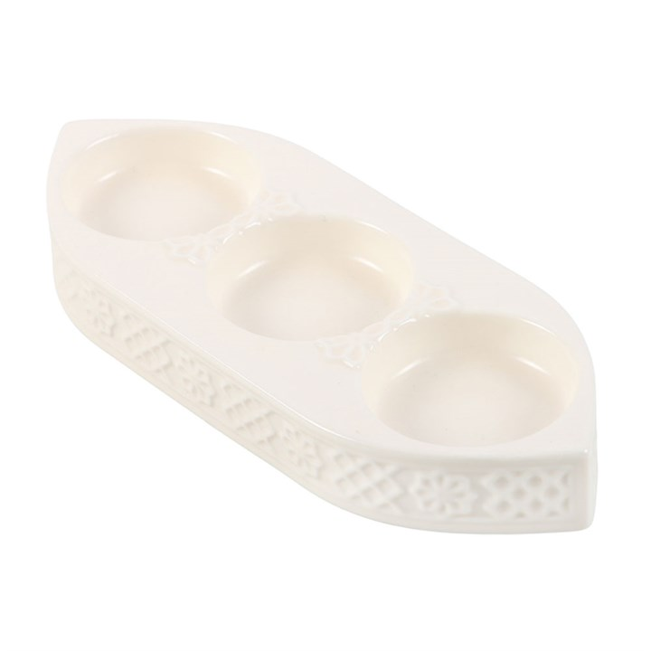 Geometric Triple Tealight Holder, image 4 of 5