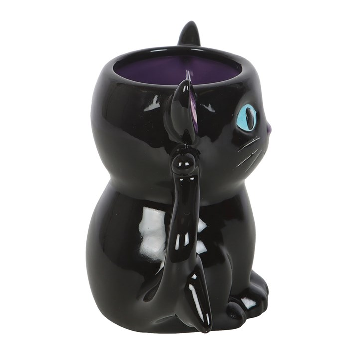 Cute and Creepy Bat Cat Mug, image 3 of 5
