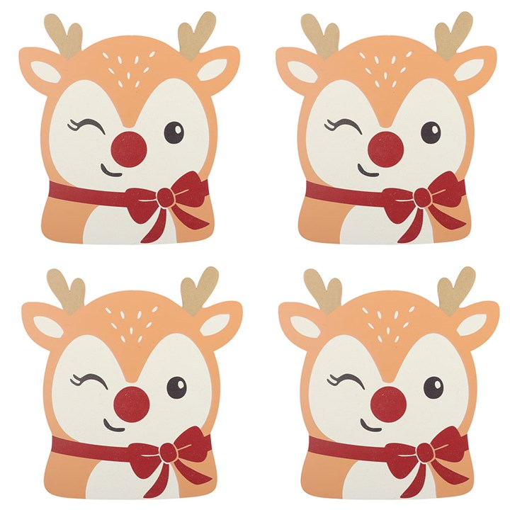 Ruby the Reindeer Coaster Set, image 3 of 5