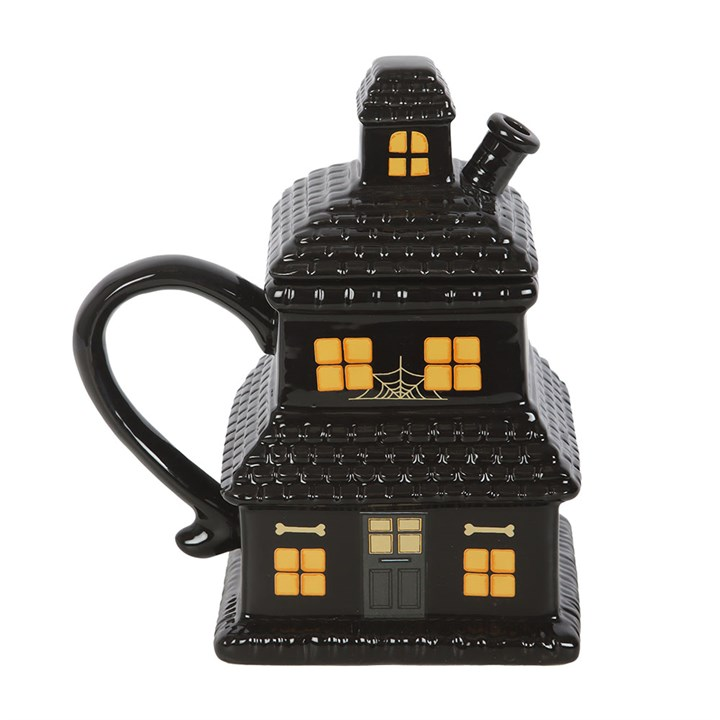 Black Haunted House Mug, image 2 of 5