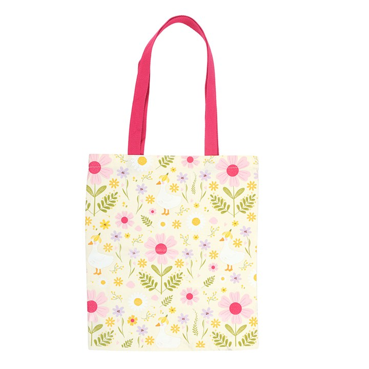 Daisy & Duck Print Tote Bag, image 2 of 4