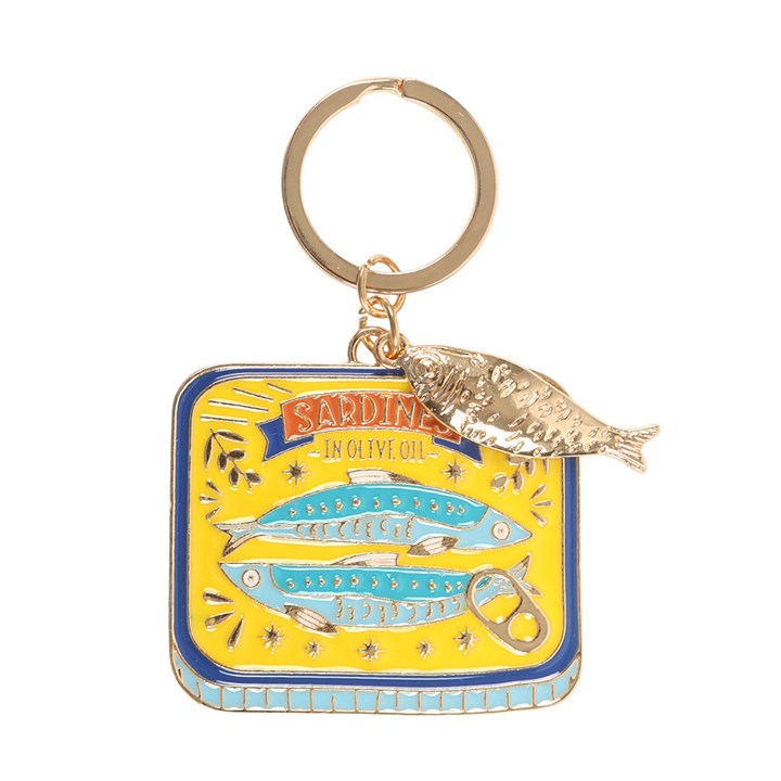 Sardine Tin Keyring, image 4 of 6