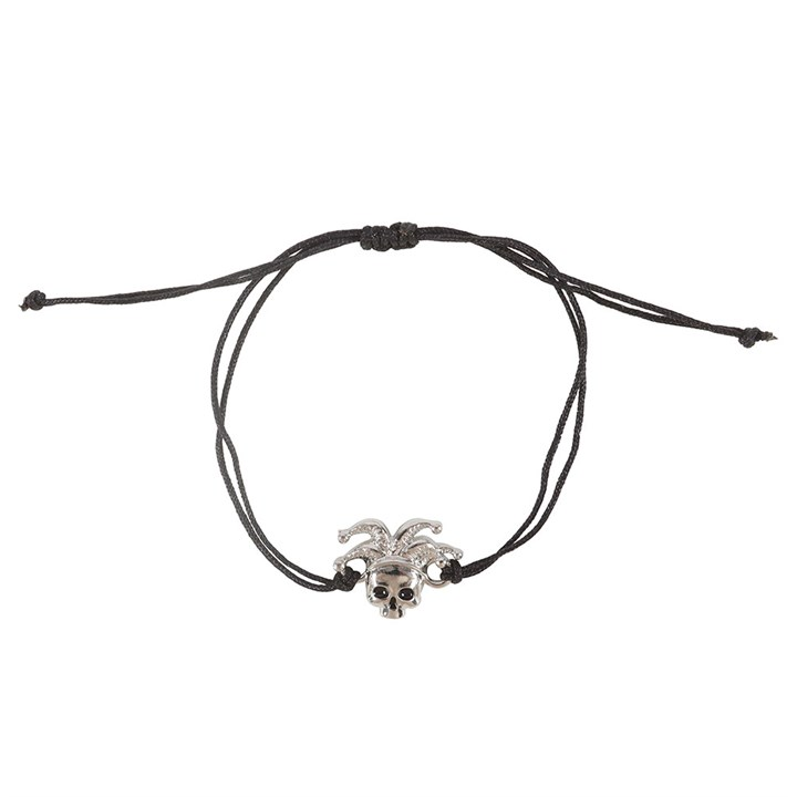 The Performer Skull Cord Bracelet, image 4 of 5