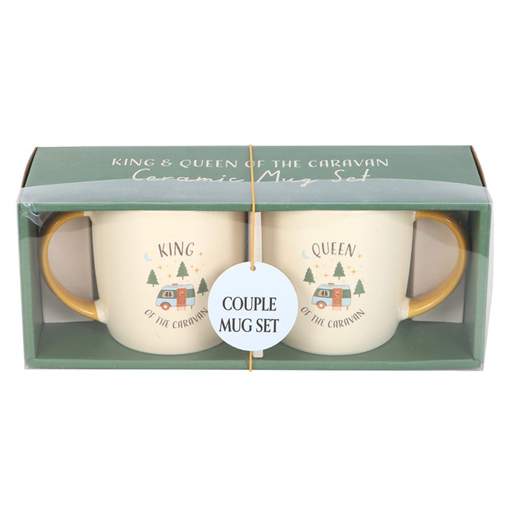 Camping King and Queen Couples Mug Set, image 4 of 6