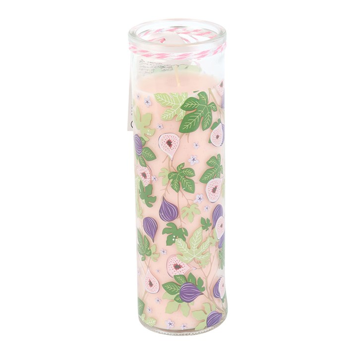 Fig Tree Print Vanilla & Fig Tube Candle, image 4 of 6