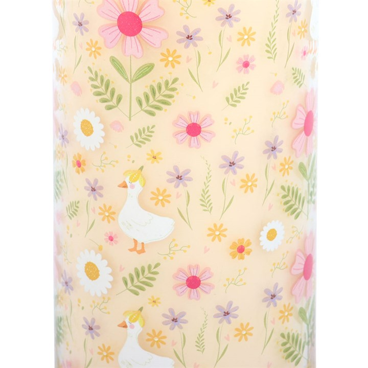 Daisy & Duck Print Vanilla Tube Candle, image 4 of 5
