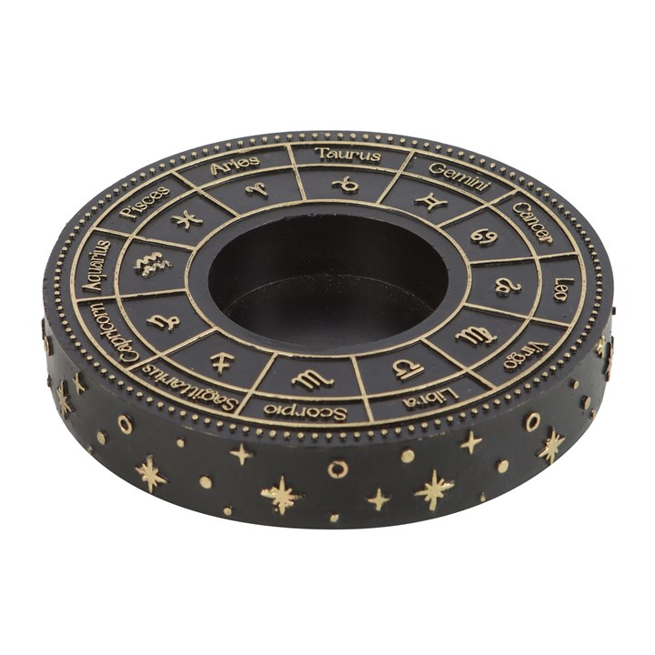 Astrology Wheel Tealight Candle Holder, image 4 of 4