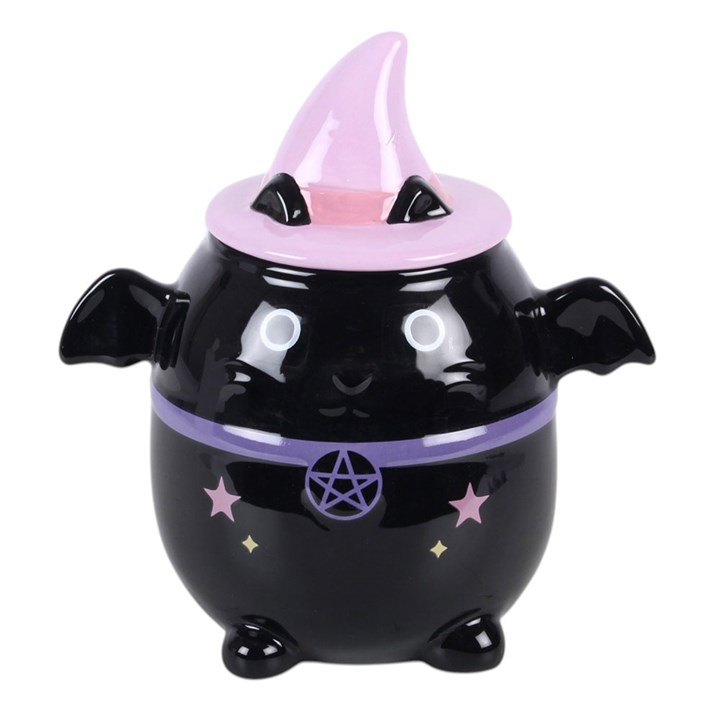 Pastel Bat Cat Oil Burner, image 3 of 7