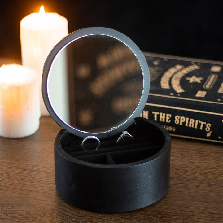 Black Talking Board Jewellery Box, image 3 of 6