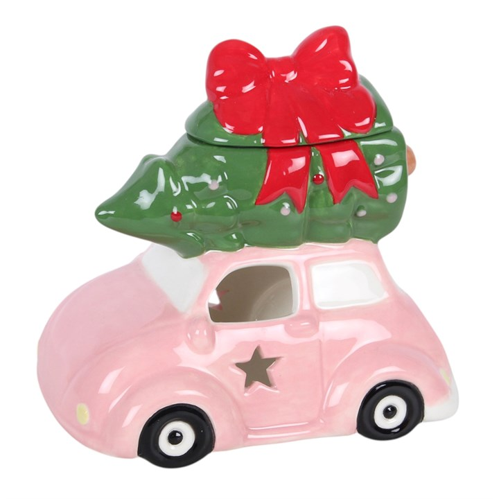 Pink Car with Christmas Tree Oil Burner, image 4 of 7