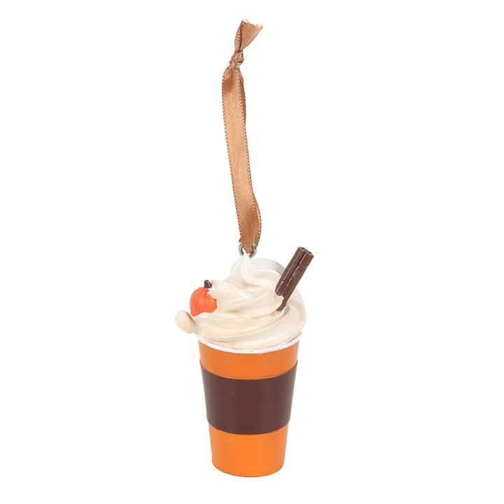 Pumpkin Spice Latte Hanging Ornament, image 4 of 5