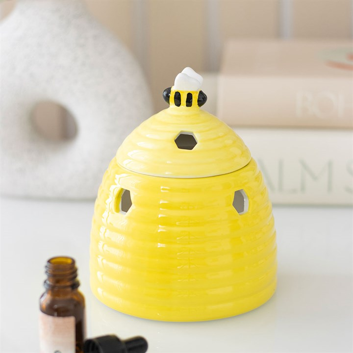 Yellow Beehive Oil Burner, image 1 of 6