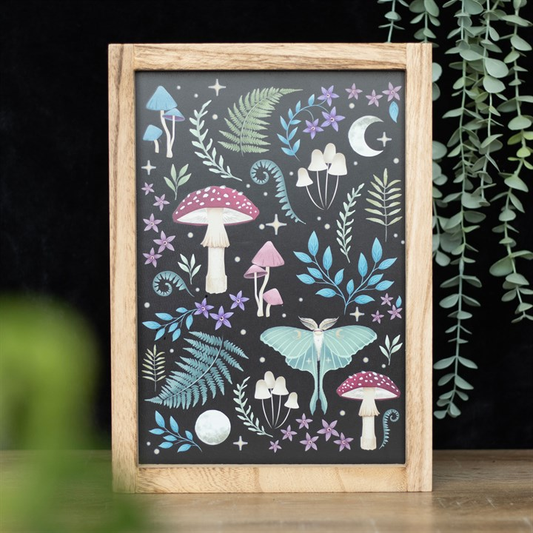 Dark Forest Framed Wall Print, image 1 of 4